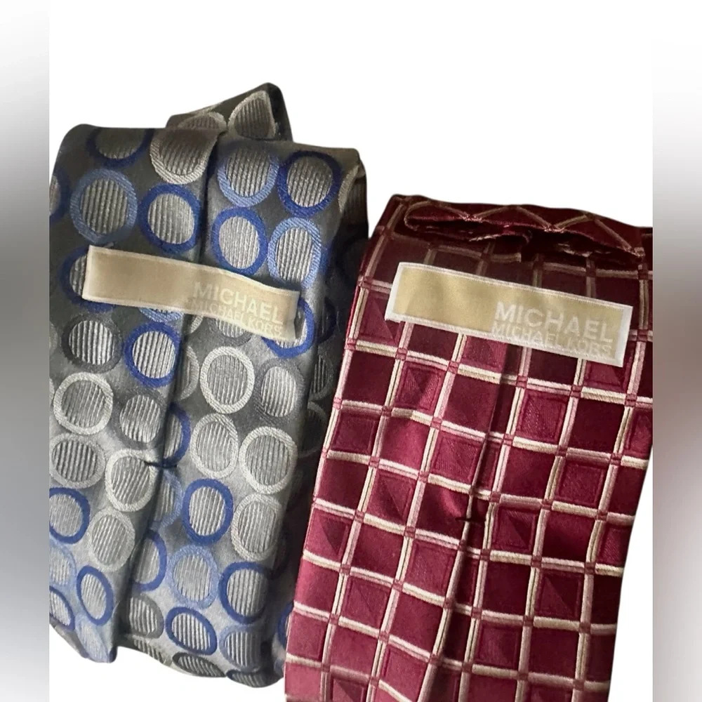 Michael‎ Kors Neck Tie Mens Lot of 2